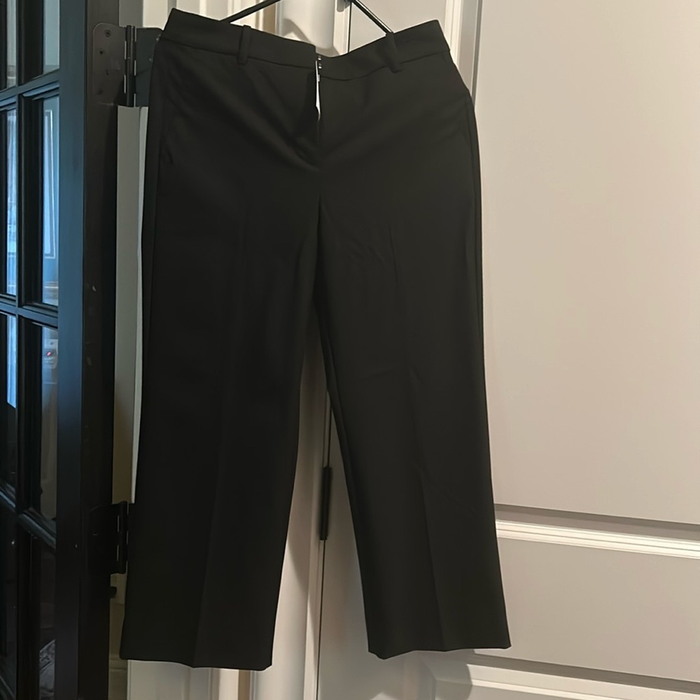 JCrew Black suit ankle pant 4P